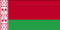 Flag of Belarus.