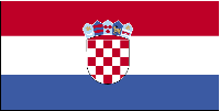 Flag of Croatia.