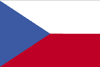 Flag of the Czech Republic.