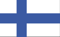 Flag of Finland.