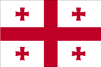 Flag of the Republic of Georgia.