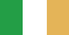 Flag of Ireland.  Click for national anthem.
