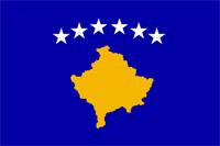 Flag of Kosovo.