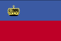 Flag of Liectenstein.