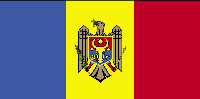 Flag of Moldova.