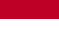 Flag of Monaco.