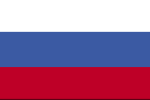 Flag of Russia.  Click for national anthem.