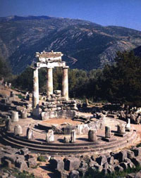 Apollo Temple, Delphi.