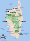Thumbnail map of Corsica.