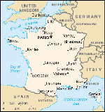 Map of France.  Click for more information.