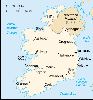 Map of the Republic of Ireland