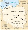 Map of Poland