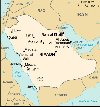 Map of Saudi Arabia