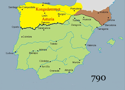 Reconquista, A.D. 790.