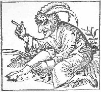Homo monstrosus: Goat-footed person ("satyrs")