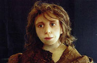"Gibraltar I: Reconstruction of a ca. four-year-old Neandertal."