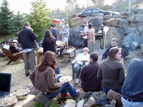 Nancy and Stu Sivertson, Aztec Feast, 2008.