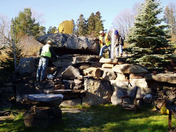 Black oven construction 2009.