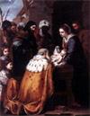 Adoration of the Magi by Bartolomé Esteban Murillo, 17th century (Toledo Museum of Art, Ohio.