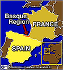 Map of Basque Region