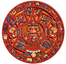Aztec Sunstone Calendar 