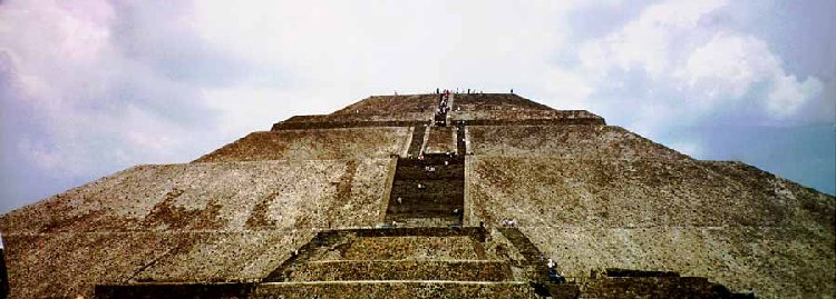 Pyramid of the Sun, Teotihuacan, Mexico.