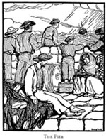 Illustration from The Aran Islands by John M. Synge, 1907.