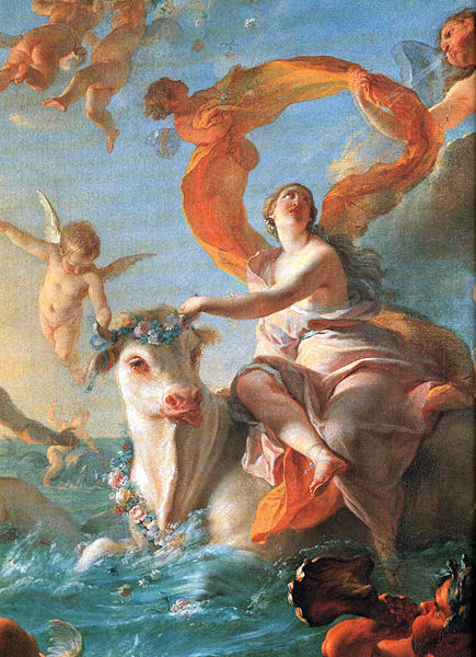 Europa and the Bull, Moreay.