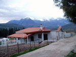 House in Vasilika village, Greece.