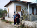 Kim Smyth Roufs and friend, Vasilika, January 2006.