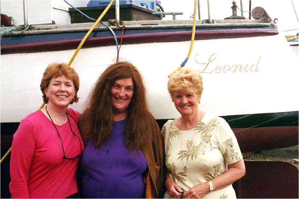 Kim Smyth Roufs, Jani Farrell-Roberts, Marjorie Blagburn, Bristol Harbour, England
