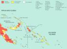 Melanesia map.