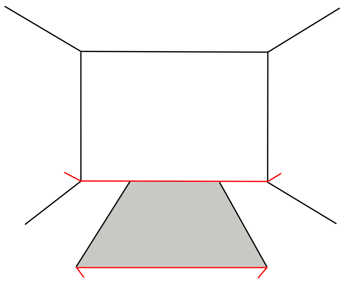 Muller-Lyer Illusion.