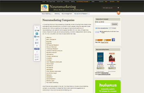Neurosciencemarketing Companies