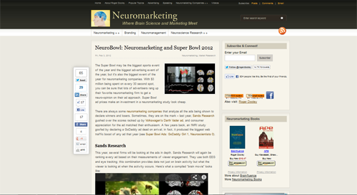 Neurosciencemarketing 2012