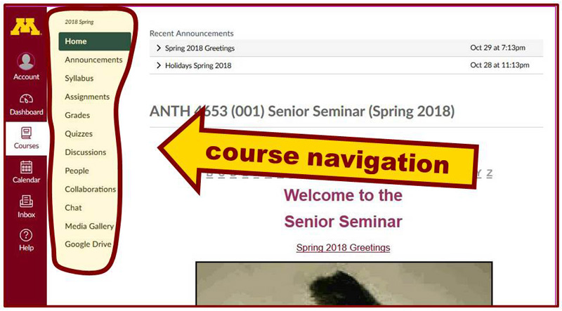 Course Navigation 