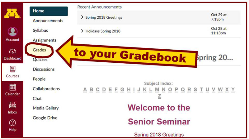To "Grades"