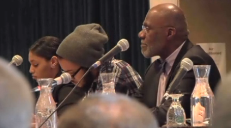 Justice Alan Page and UMD Students on Panel, 15 November 2012