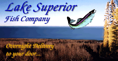 Lake Superior Fish Company logo.