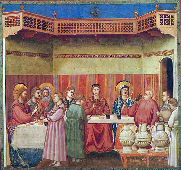 Marriage at Cana, Giotto_-_Scrovegni.