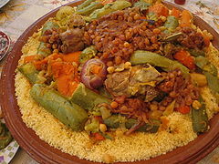 Moroccan couscous.