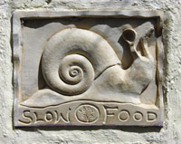Slow food, Thera, Greece.