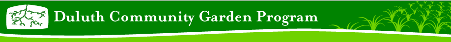 Duluth Community Garden Program