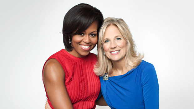 First Lady Micchelle Obama and Dr. Jill Biden