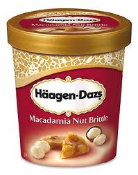 Haagen-Dazs ice cream.