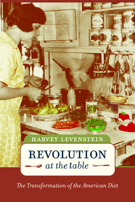 Revolution at the Table by Harvey Levenstein