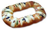 Rosca de reyes bread.