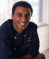 Marcus Samuelsson, host of The Meaning of Food and Executive Chef of Aquavit and Riingo.
