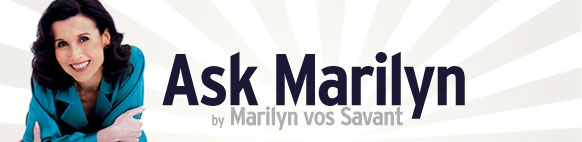 Ask Marilyn banner.