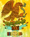 Mexican Glyph of Eagle on Cactus